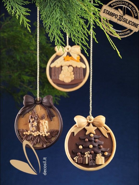 Pendentif Crèche de Noël moule